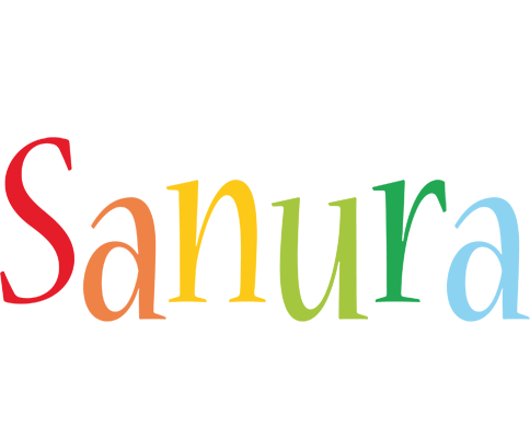 Sanura birthday logo