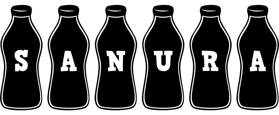 Sanura bottle logo