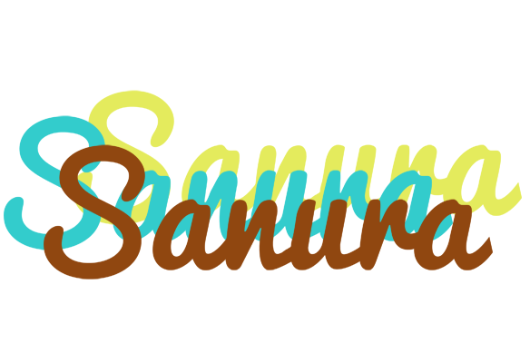 Sanura cupcake logo