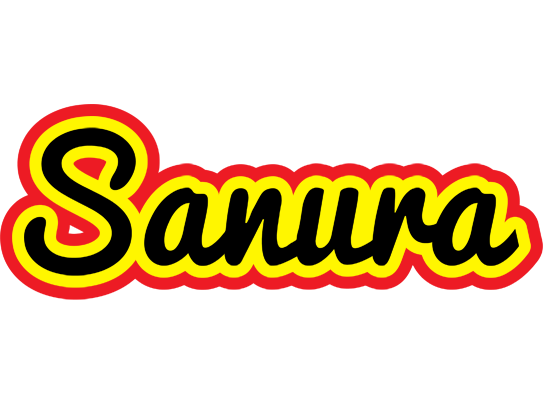 Sanura flaming logo