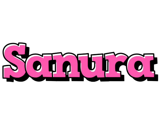 Sanura girlish logo