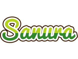 Sanura golfing logo