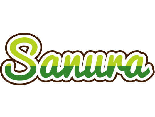 Sanura golfing logo