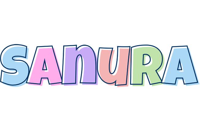 Sanura pastel logo