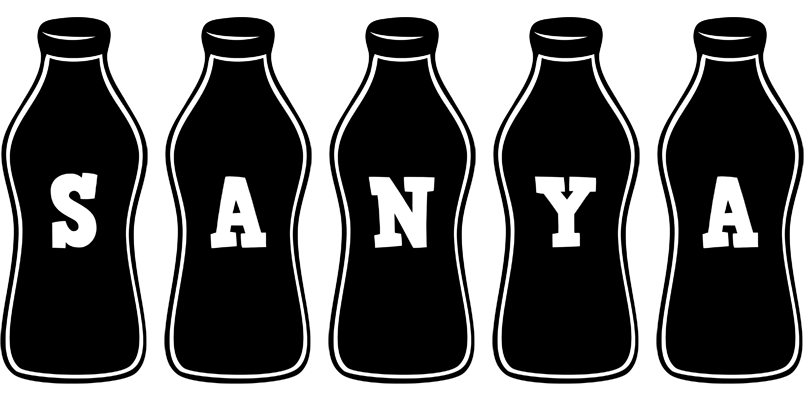 Sanya bottle logo