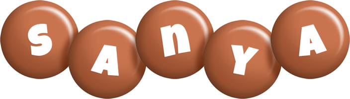 Sanya candy-brown logo