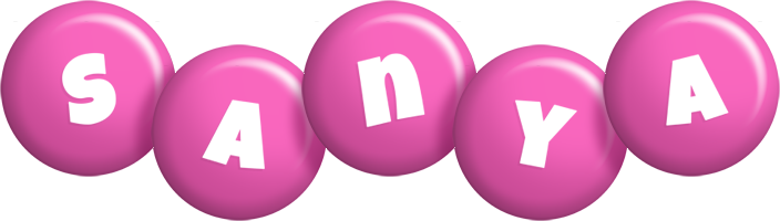 Sanya candy-pink logo