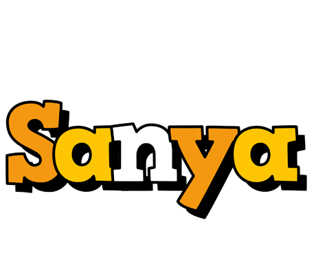 Sanya cartoon logo