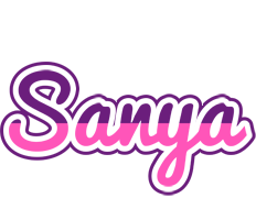 Sanya cheerful logo