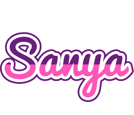Sanya cheerful logo