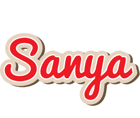 Sanya chocolate logo