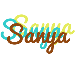 Sanya cupcake logo
