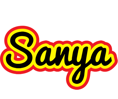 Sanya flaming logo
