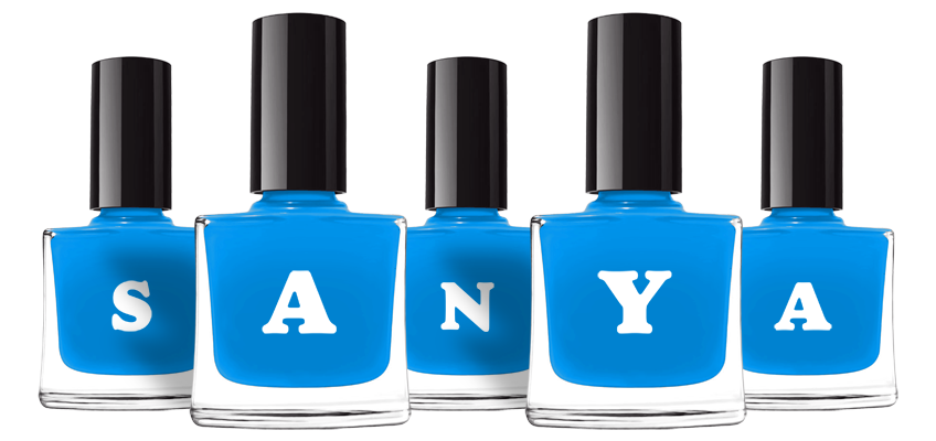 Sanya glossy logo