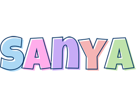 Sanya pastel logo