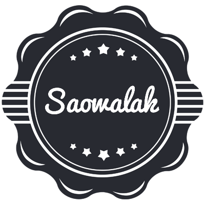 Saowalak badge logo