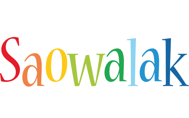 Saowalak birthday logo