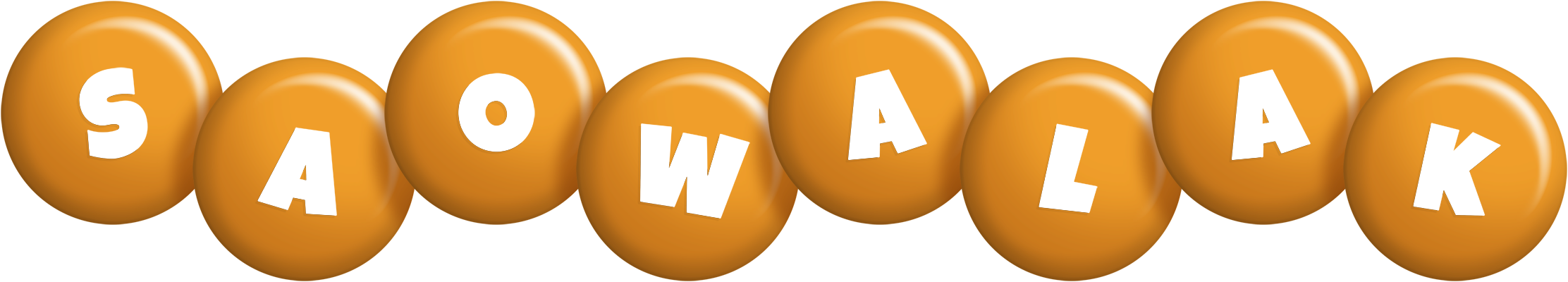 Saowalak candy-orange logo