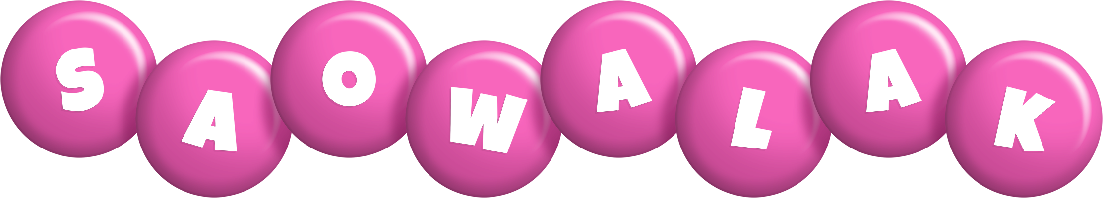 Saowalak candy-pink logo