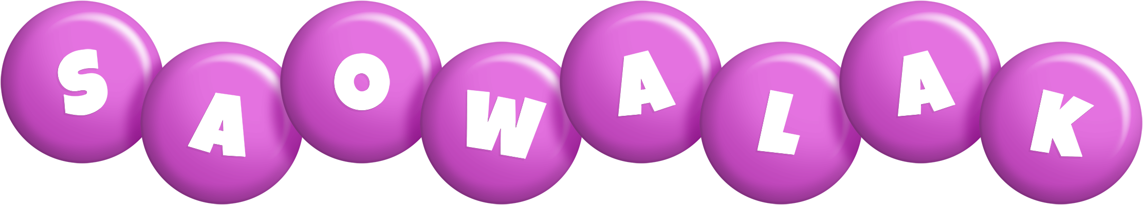 Saowalak candy-purple logo