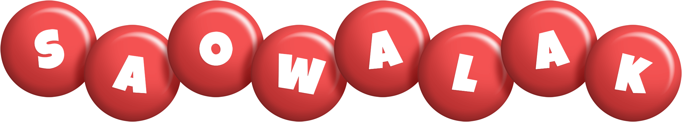 Saowalak candy-red logo