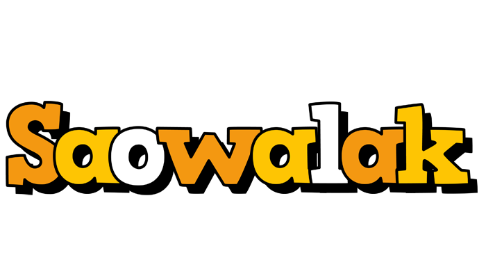 Saowalak cartoon logo
