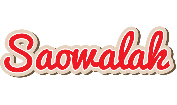 Saowalak chocolate logo