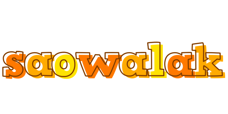 Saowalak desert logo