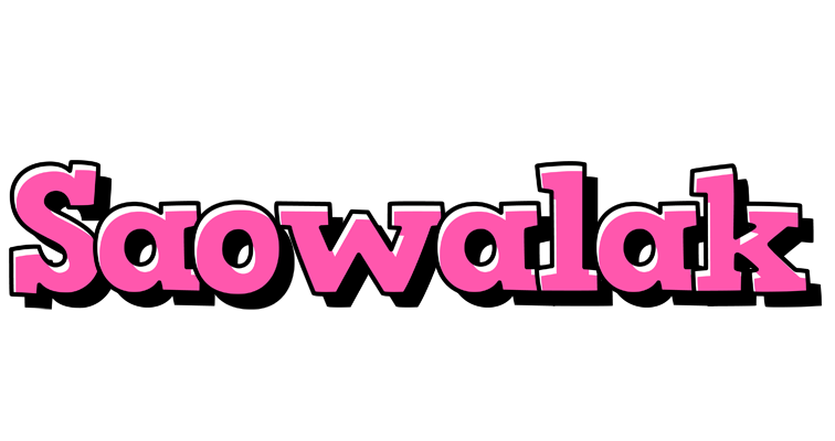 Saowalak girlish logo
