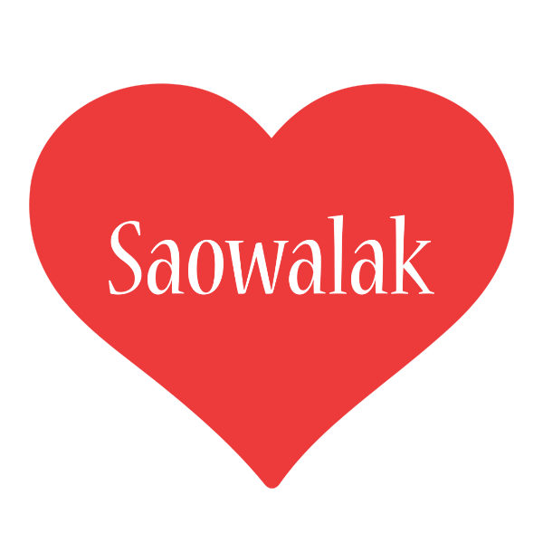 Saowalak love logo