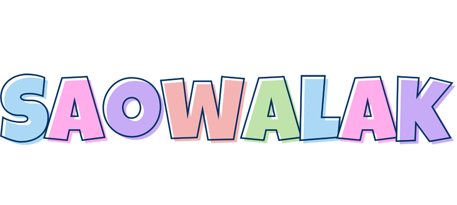 Saowalak pastel logo