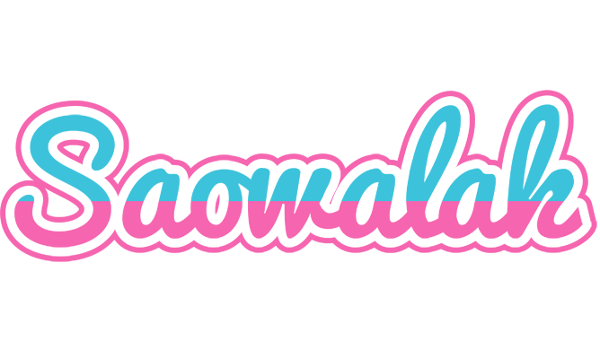 Saowalak woman logo