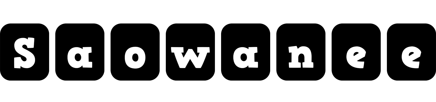 Saowanee box logo