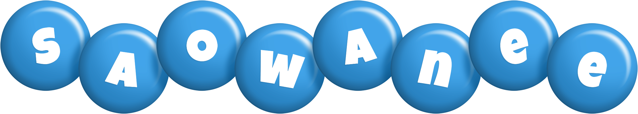 Saowanee candy-blue logo