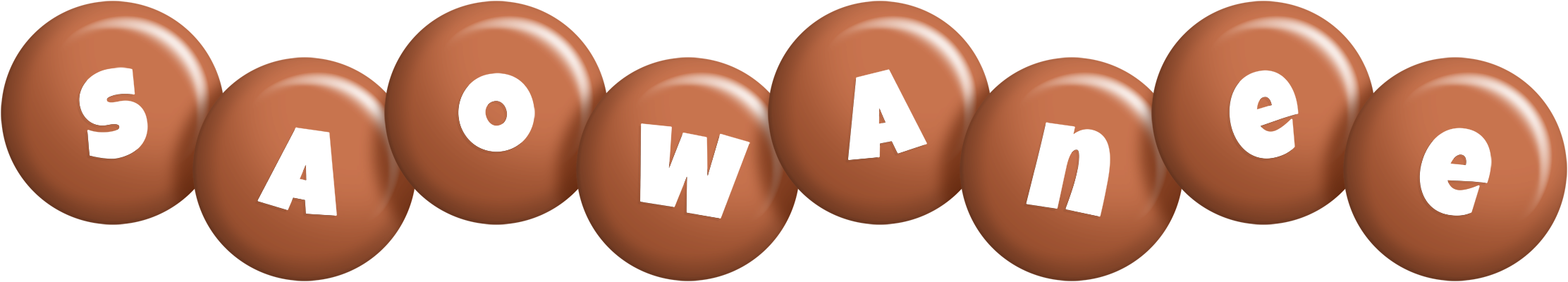 Saowanee candy-brown logo