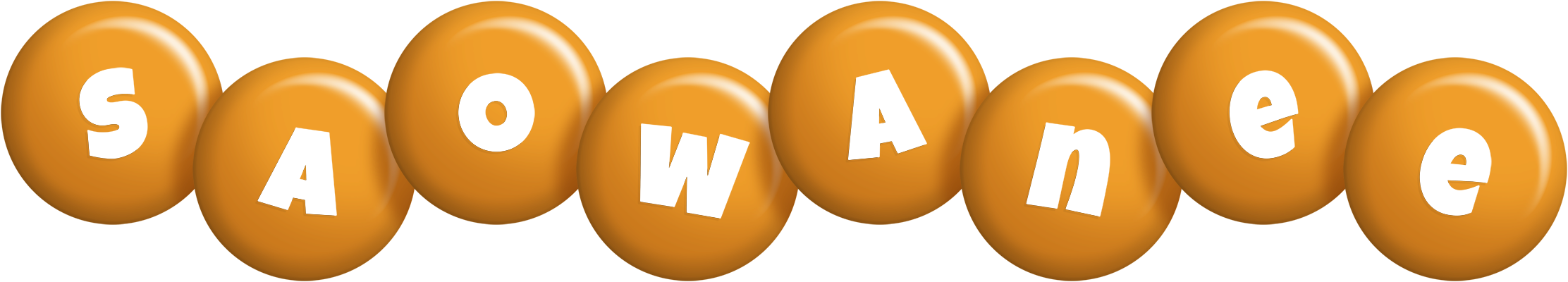 Saowanee candy-orange logo