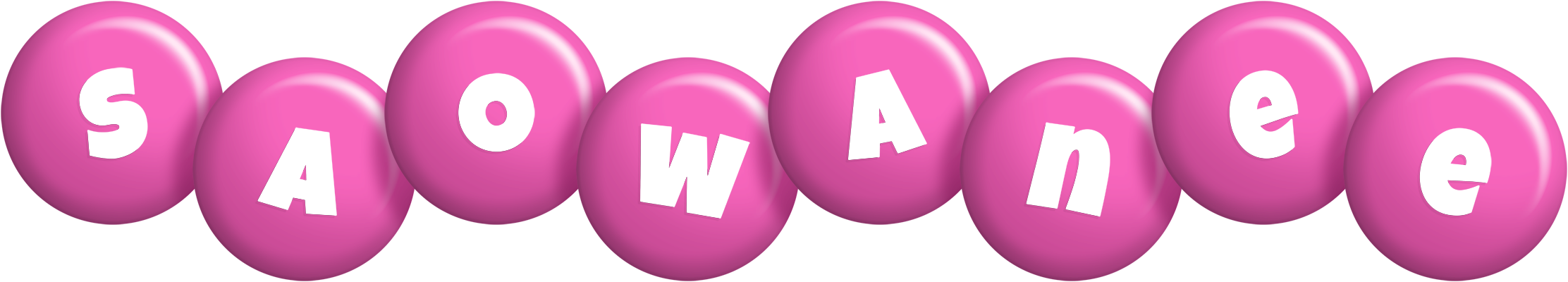 Saowanee candy-pink logo