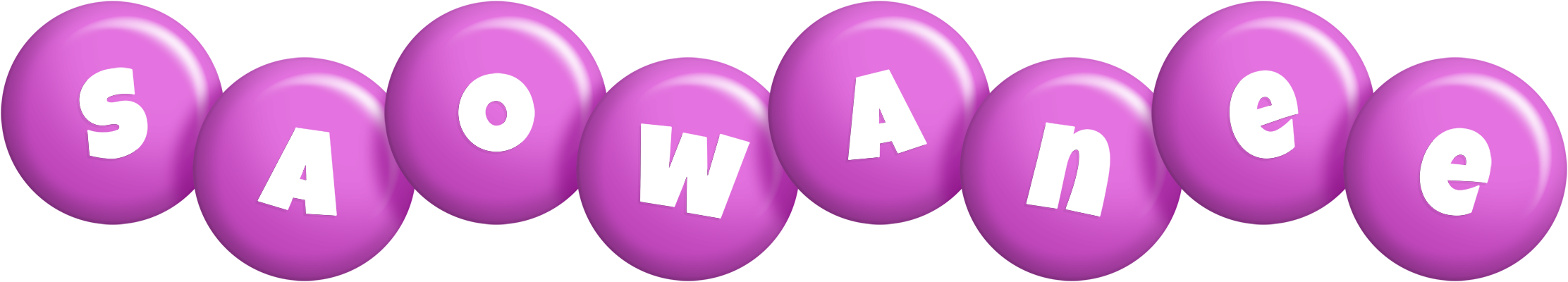 Saowanee candy-purple logo