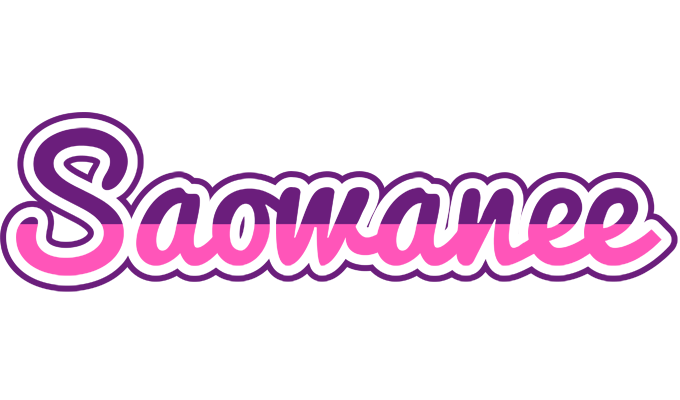 Saowanee cheerful logo