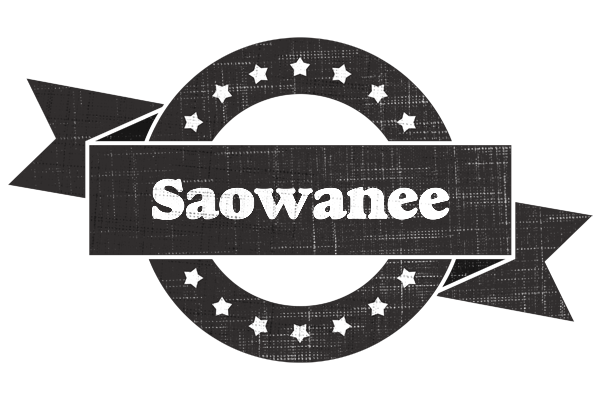 Saowanee grunge logo