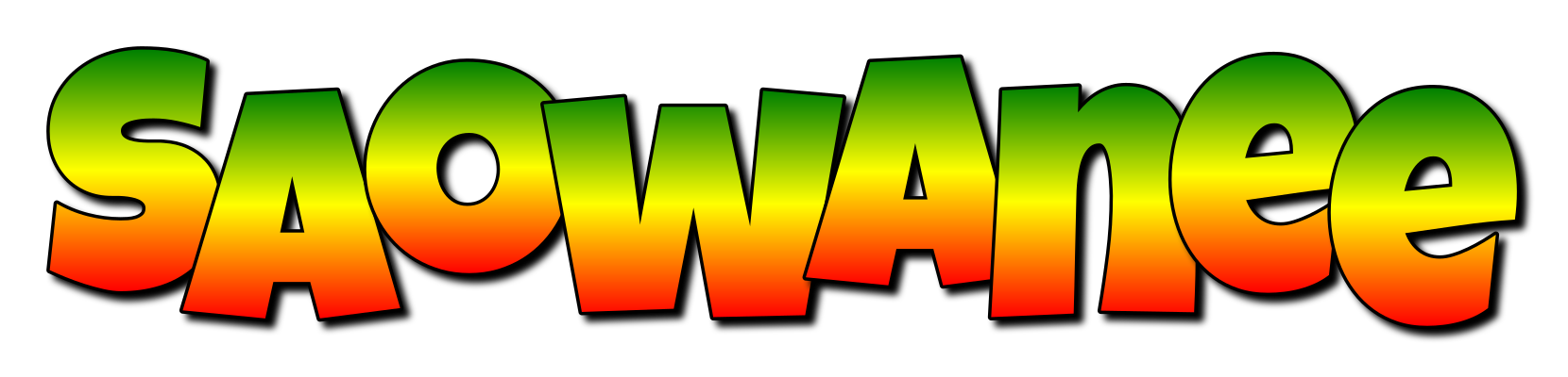 Saowanee mango logo
