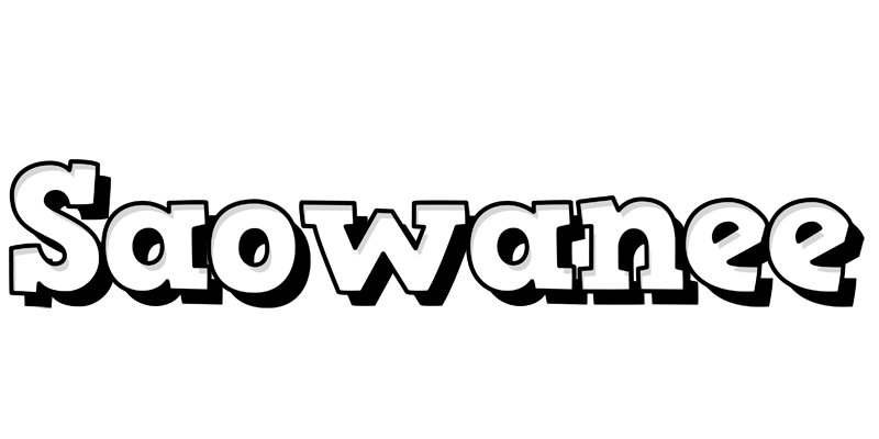 Saowanee snowing logo