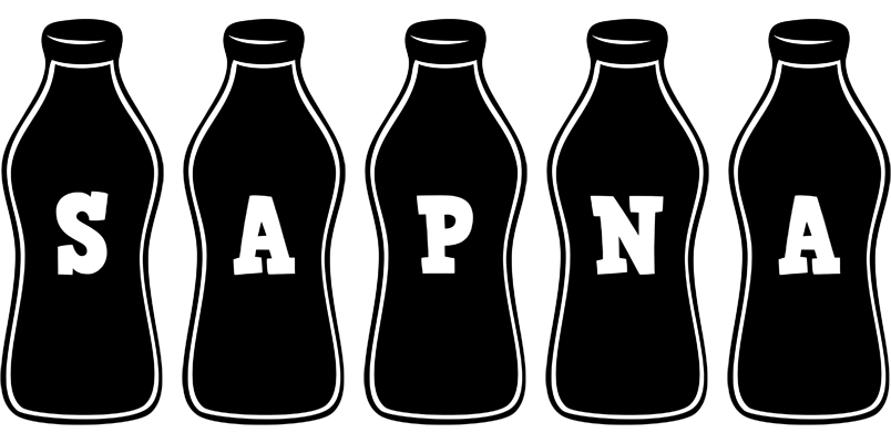 Sapna bottle logo