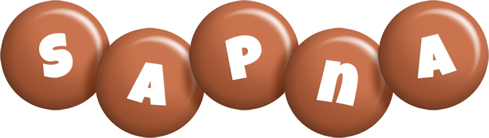 Sapna candy-brown logo