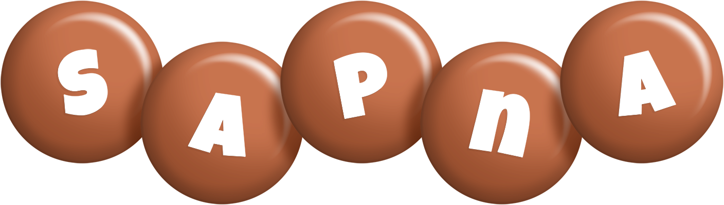 Sapna candy-brown logo