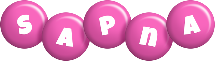 Sapna candy-pink logo