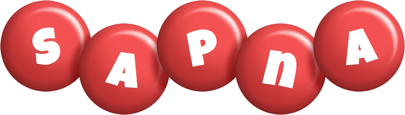 Sapna candy-red logo