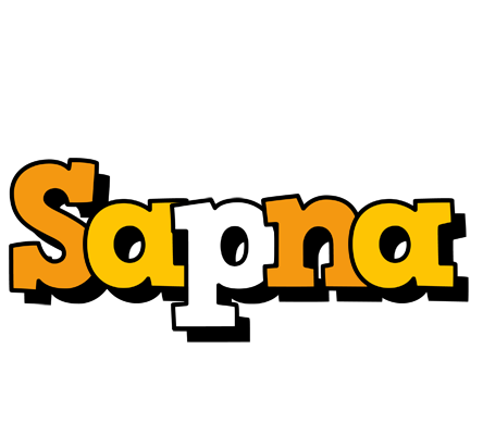 Sapna cartoon logo