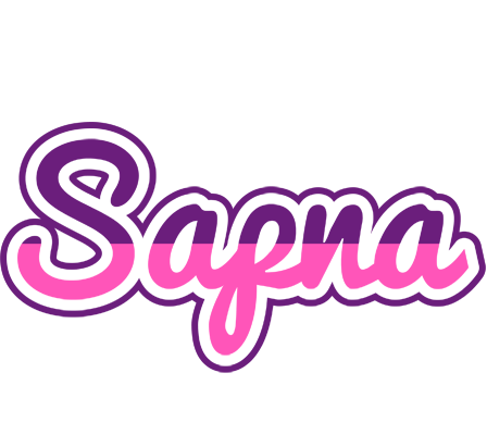 Sapna cheerful logo