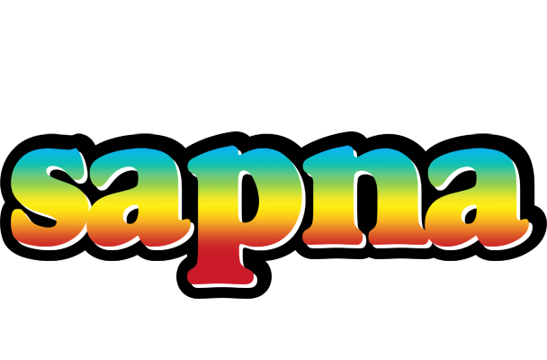 Sapna color logo